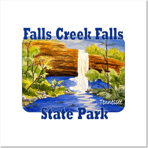Falls Creek Falls State Park, Tennessee Wall Art by MMcBuck